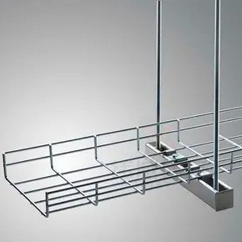 Piatto di cavi a griglia regolabile Piatto di fili elettro galvanizzati Colore argento